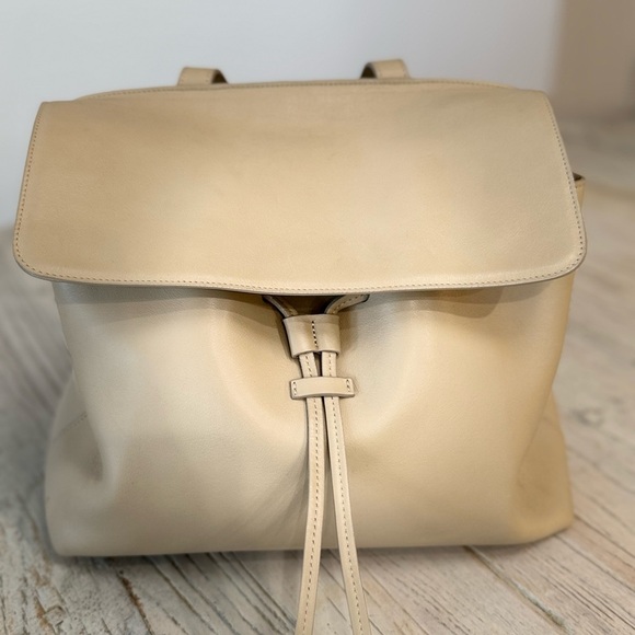 Mansur Gavriel Cream Leather Lady Bag - Picture 14 of 17